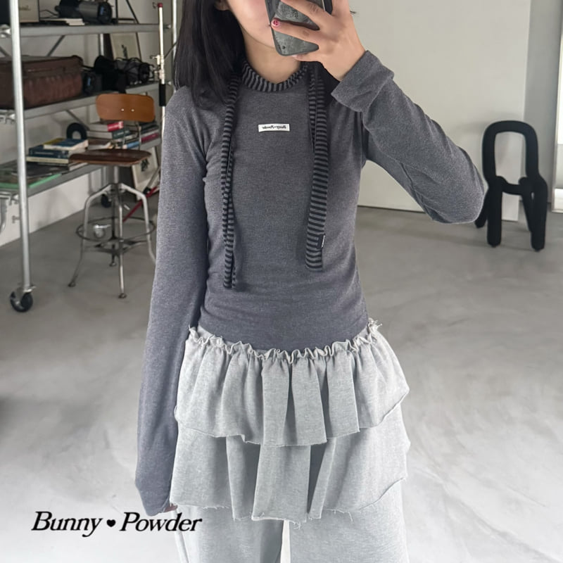Bunny Powder - Korean Women Fashion - #pursuepretty - Chugumi Tee Adult - 3