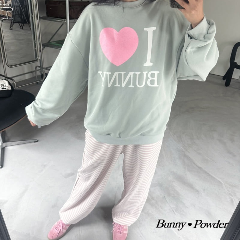 Bunny Powder - Korean Women Fashion - #restrostyle - Autumn Sweatshirt Adult - 5