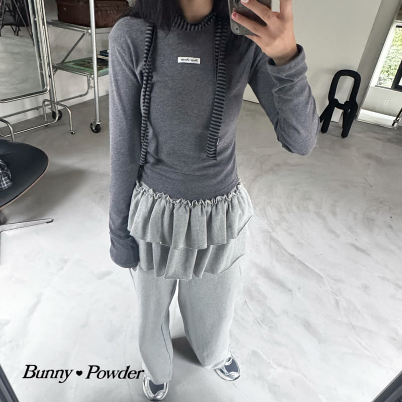 Bunny Powder - Korean Women Fashion - #pursuepretty - Chugumi Tee Adult - 4