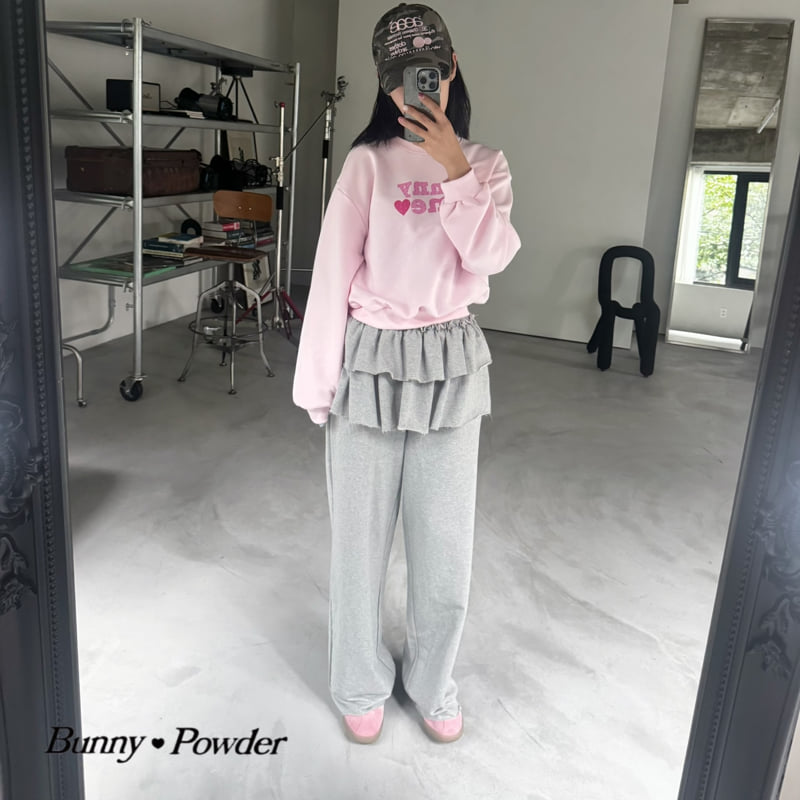 Bunny Powder - Korean Women Fashion - #romanticstyle - Time Sweatshirt Adult - 7