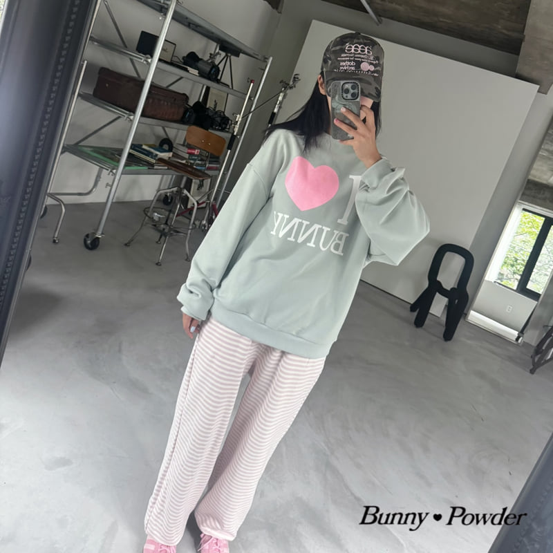 Bunny Powder - Korean Women Fashion - #romanticstyle - Autumn Sweatshirt Adult - 6