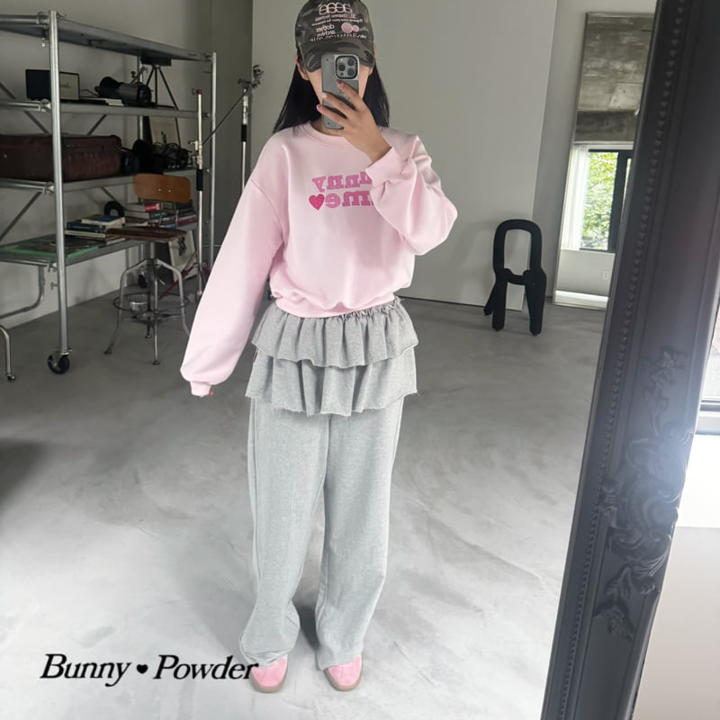 Bunny Powder - Korean Women Fashion - #shopsmall - Time Sweatshirt Adult - 8