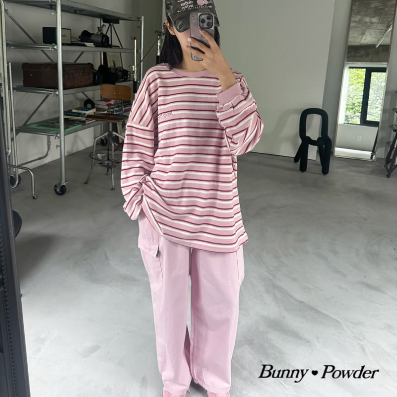 Bunny Powder - Korean Women Fashion - #shopsmall - Ppangppare Tee Adult - 3