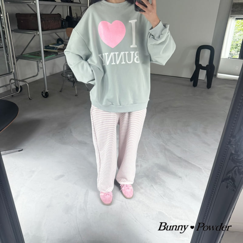 Bunny Powder - Korean Women Fashion - #thatsdarling - Autumn Sweatshirt Adult - 8