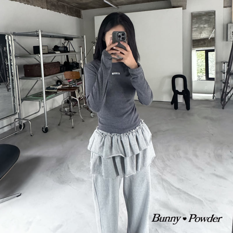 Bunny Powder - Korean Women Fashion - #thatsdarling - Chugumi Tee Adult - 7