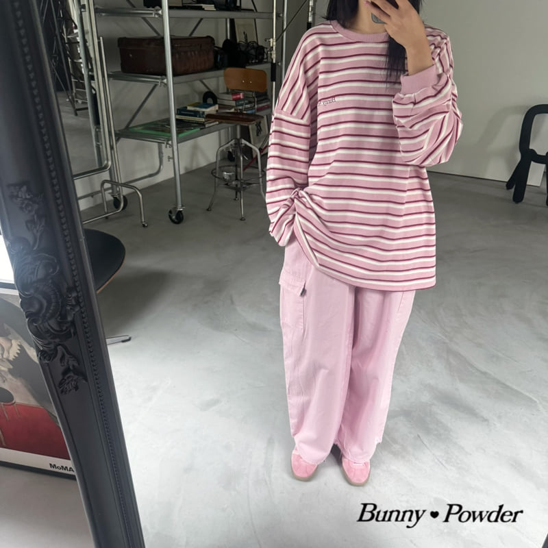 Bunny Powder - Korean Women Fashion - #shopsmall - Ppangppare Tee Adult - 4