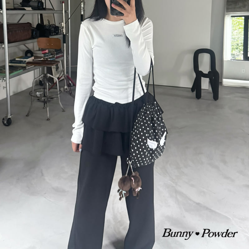 Bunny Powder - Korean Women Fashion - #thelittlethings - Chugumi Tee Adult - 8
