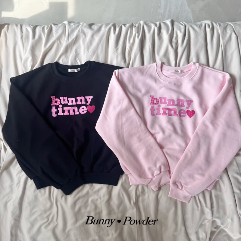 Bunny Powder - Korean Women Fashion - #vintageinspired - Time Sweatshirt Adult - 3