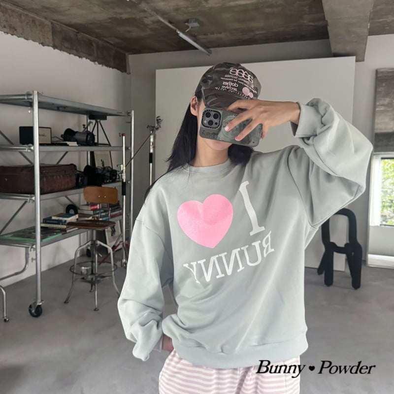 Bunny Powder - Korean Women Fashion - #vintagekidsstyle - Autumn Sweatshirt Adult - 3
