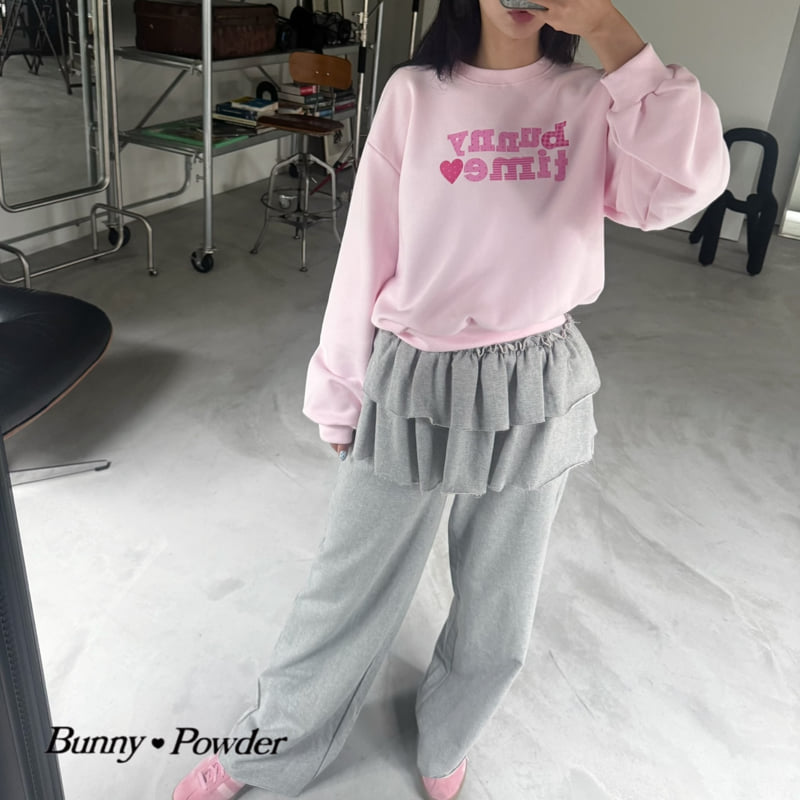 Bunny Powder - Korean Women Fashion - #womensfashion - Raw Edge Ruffle Skirt Pants Adult - 9