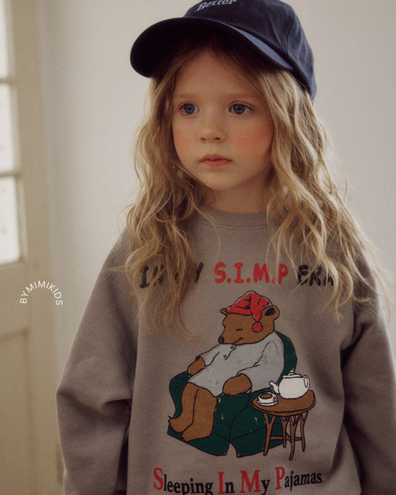 Bymimi - Korean Children Fashion - #Kfashion4kids - Sleeping Sweatshirt - 10