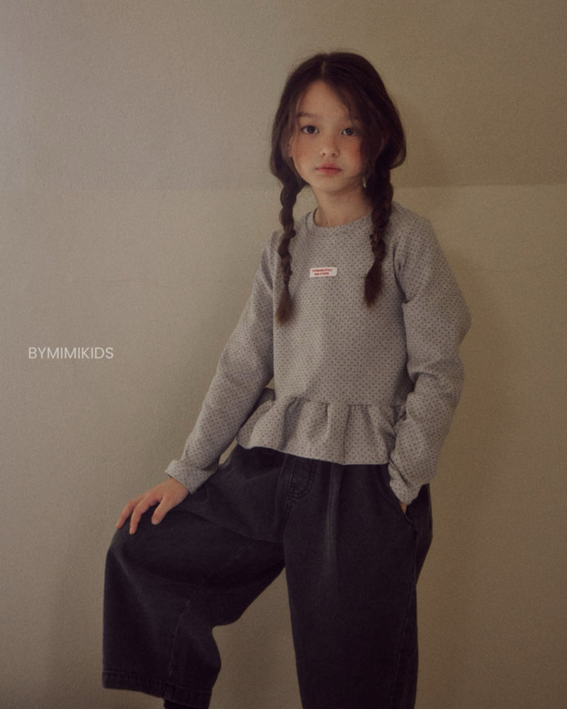 Bymimi - Korean Children Fashion - #Kfashion4kids - Mini Polka Dot Tee - 8