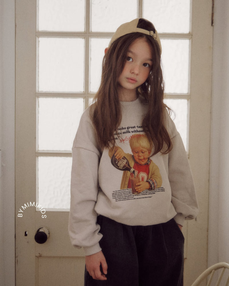 Bymimi - Korean Children Fashion - #childofig - Syrup Sweatshirt - 5