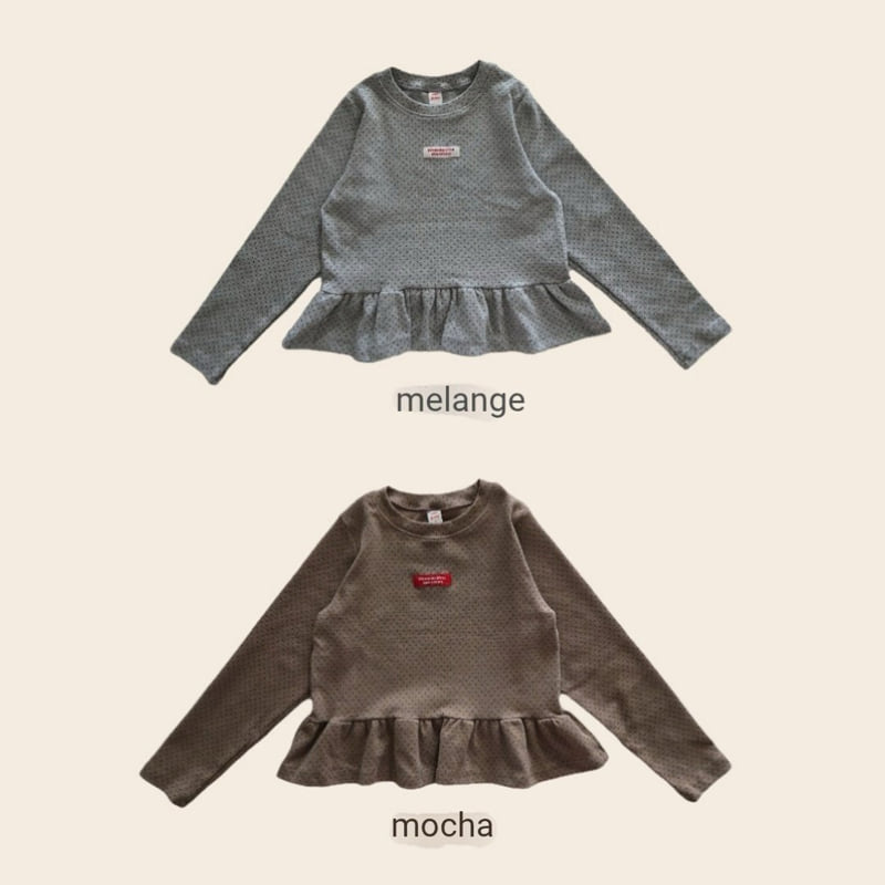 Bymimi - Korean Children Fashion - #childrensboutique - Mini Polka Dot Tee
