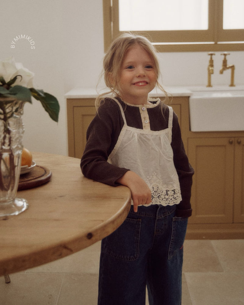 Bymimi - Korean Children Fashion - #designkidswear - Layered Sleeveless - 9