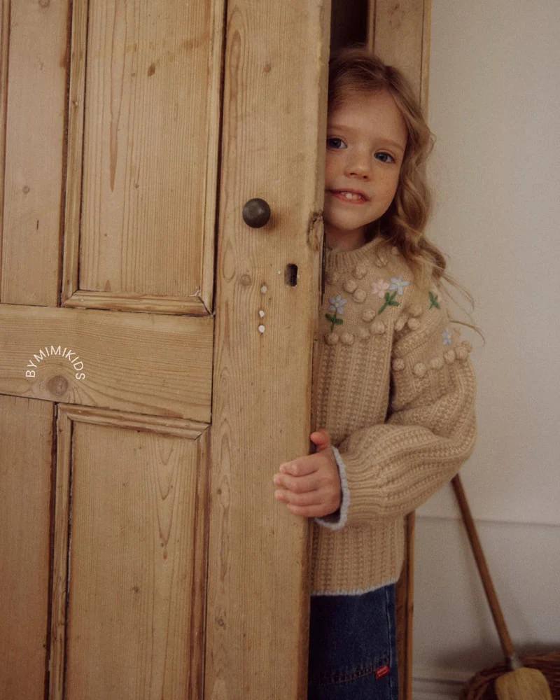 Bymimi - Korean Children Fashion - #designkidswear - Popcorn Cardigan - 12