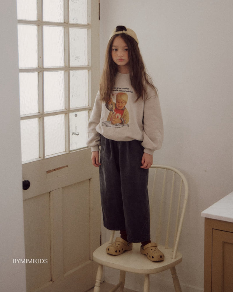 Bymimi - Korean Children Fashion - #designkidswear - Syrup Sweatshirt - 7