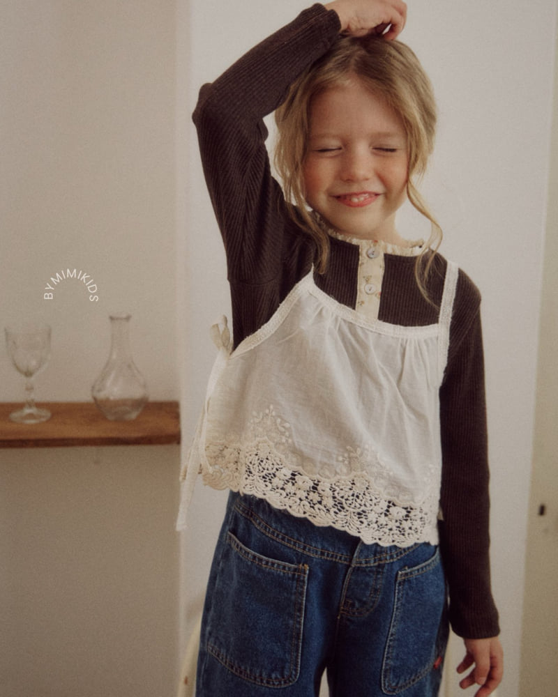 Bymimi - Korean Children Fashion - #discoveringself - Layered Sleeveless - 10