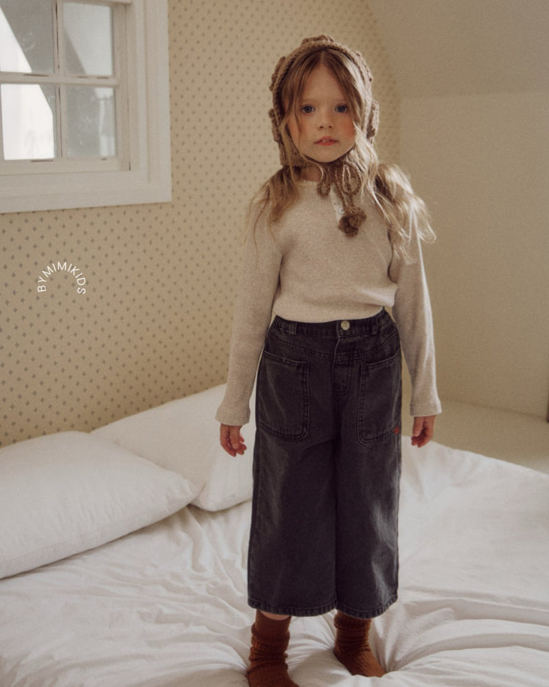 Bymimi - Korean Children Fashion - #discoveringself - Point Tee - 7
