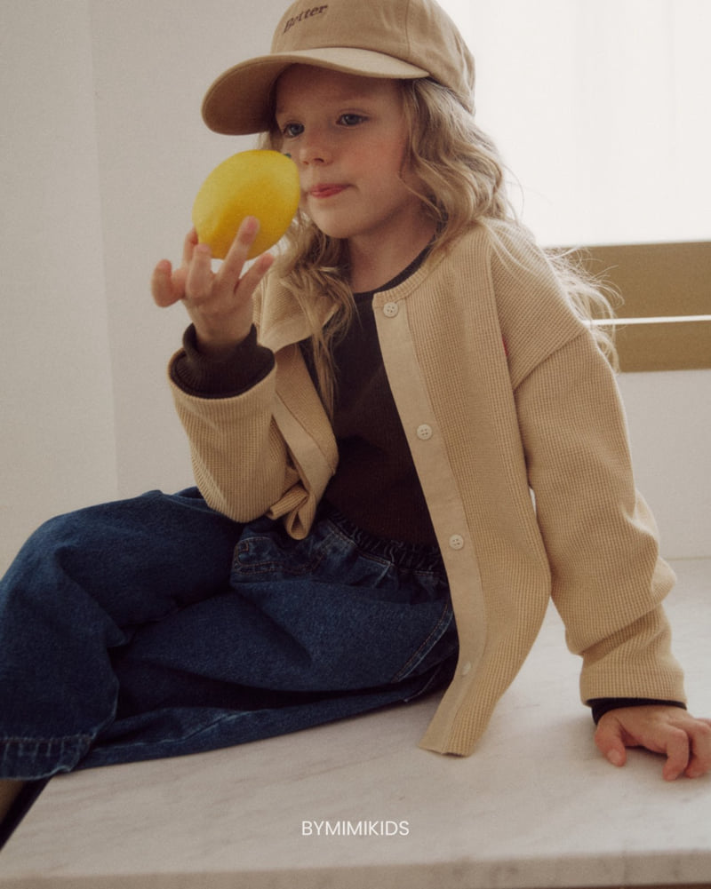 Bymimi - Korean Children Fashion - #discoveringself - Uni Waffle Cardigan - 9