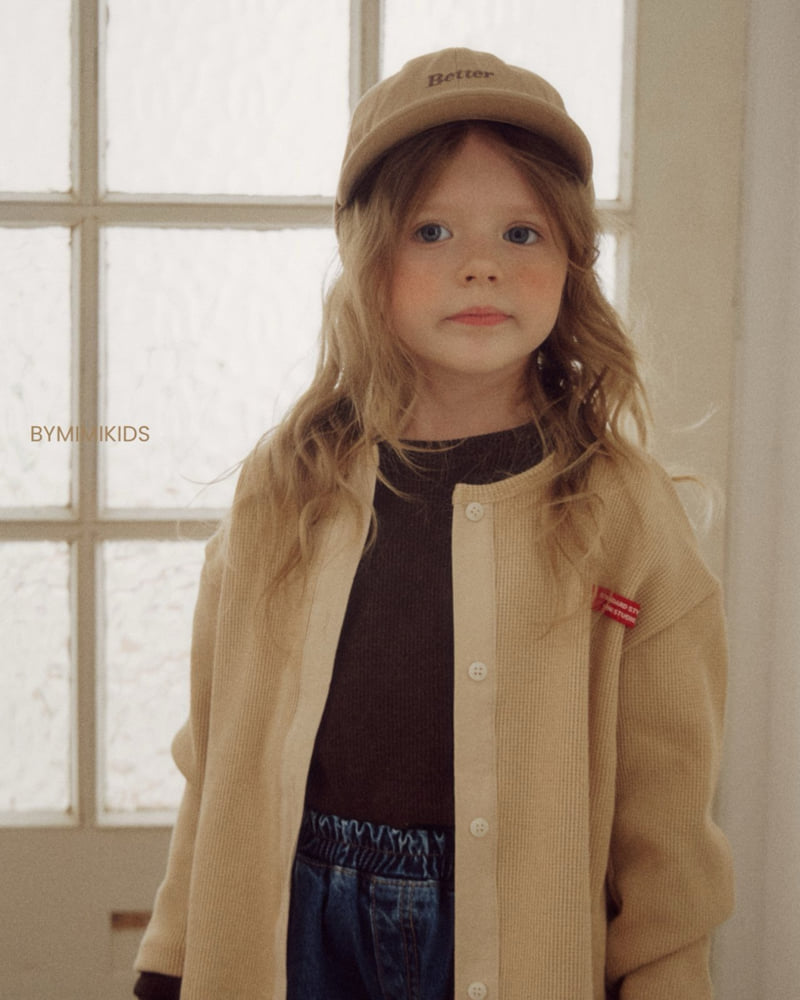 Bymimi - Korean Children Fashion - #fashionkids - Uni Waffle Cardigan - 10