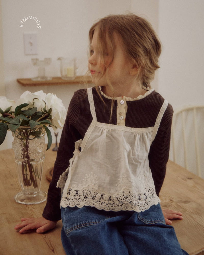 Bymimi - Korean Children Fashion - #kidsshorts - Layered Sleeveless - 12