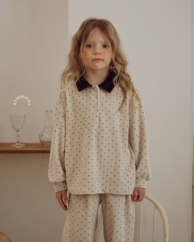 Bymimi - Korean Children Fashion - #kidsshorts - Dot Jogger Pants - 7
