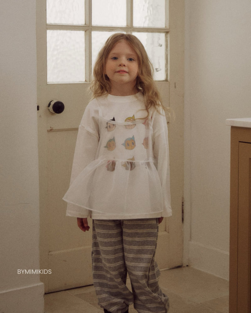 Bymimi - Korean Children Fashion - #kidsshorts - Patterned Pants - 6