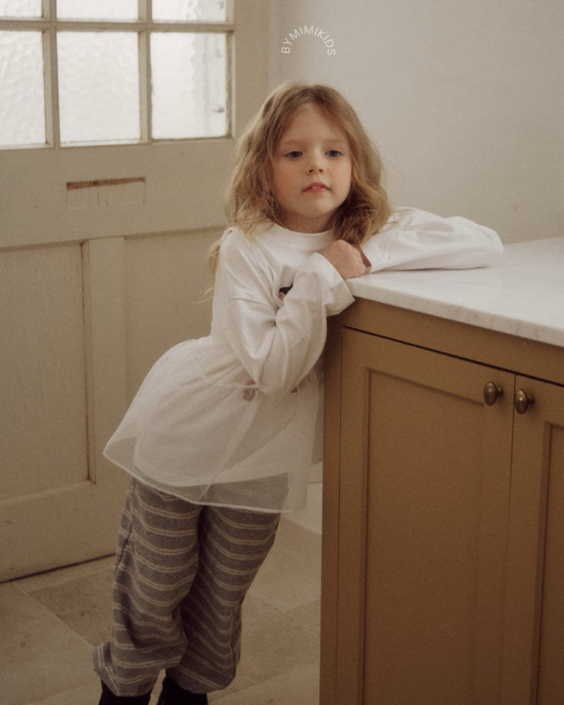 Bymimi - Korean Children Fashion - #kidzfashiontrend - Patterned Pants - 8