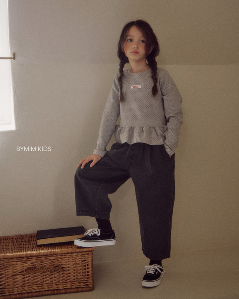 Bymimi - Korean Children Fashion - #kidzfashiontrend - Mini Polka Dot Tee - 7