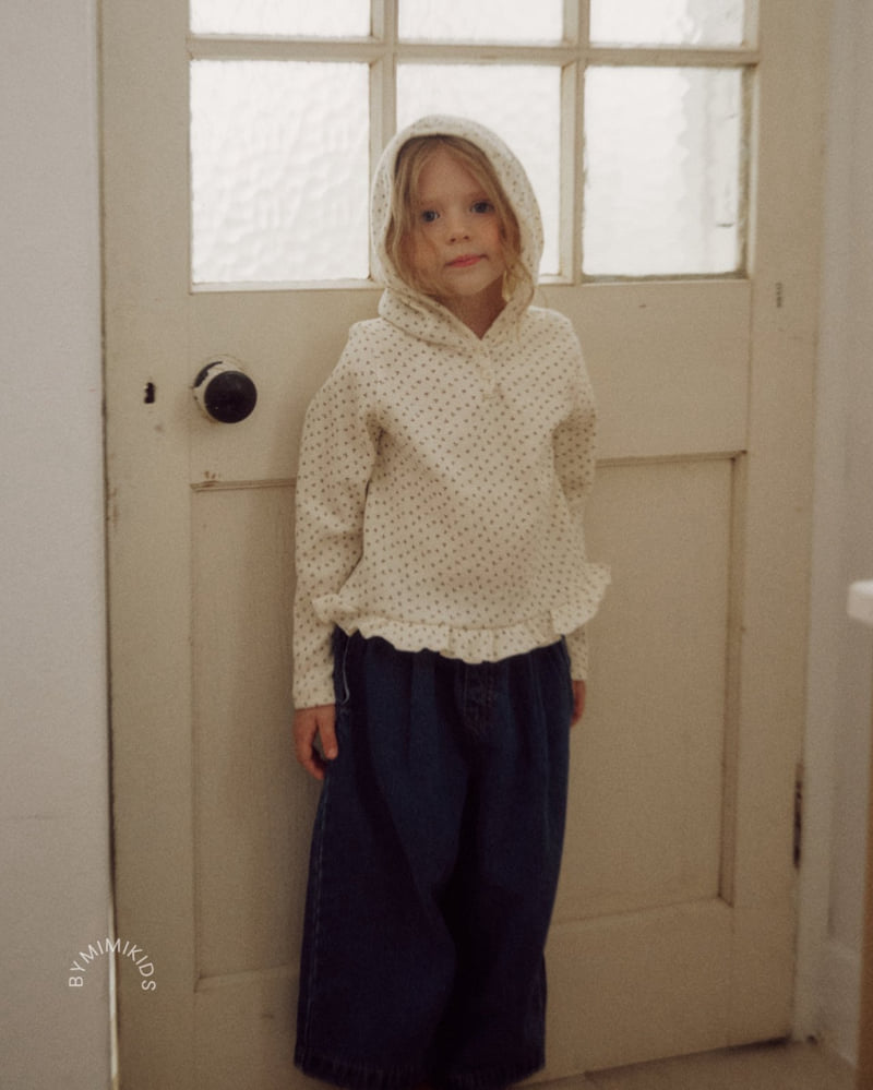 Bymimi - Korean Children Fashion - #kidzfashiontrend - Hooded Waffle Tee - 6