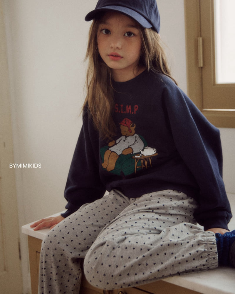 Bymimi - Korean Children Fashion - #littlefashionista - Heart Pants - 8