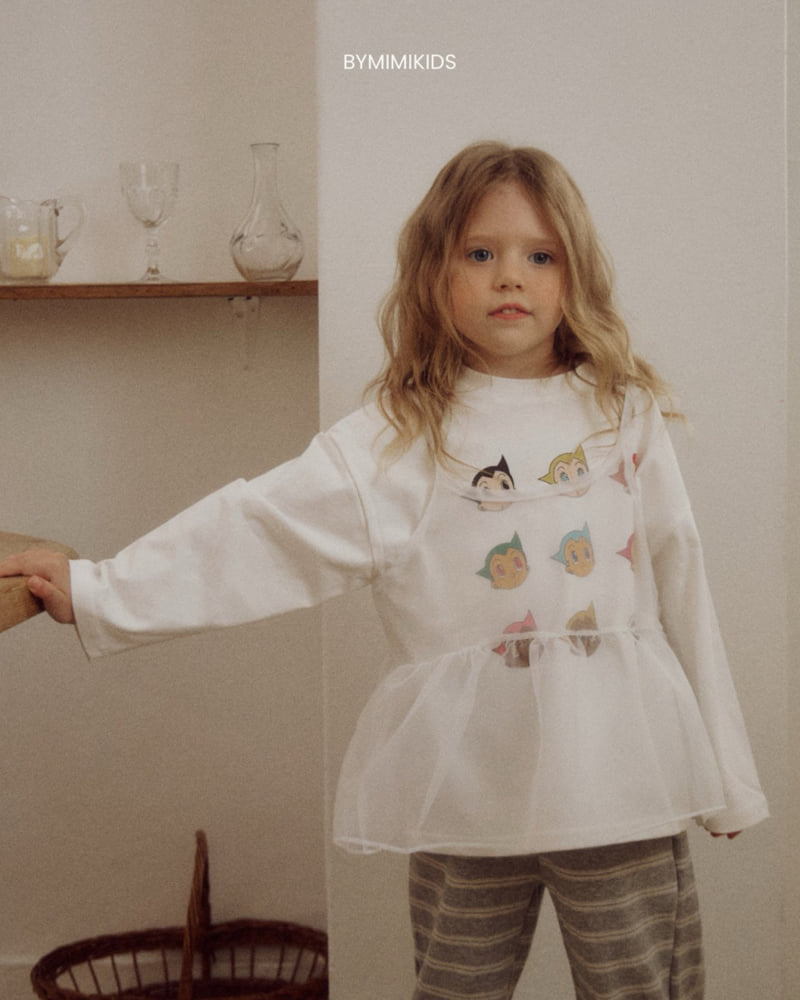 Bymimi - Korean Children Fashion - #littlefashionista - Patterned Pants - 10