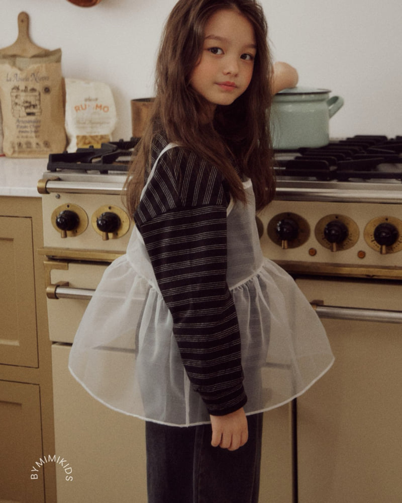 Bymimi - Korean Children Fashion - #magicofchildhood - Miu Stripe Tee - 10