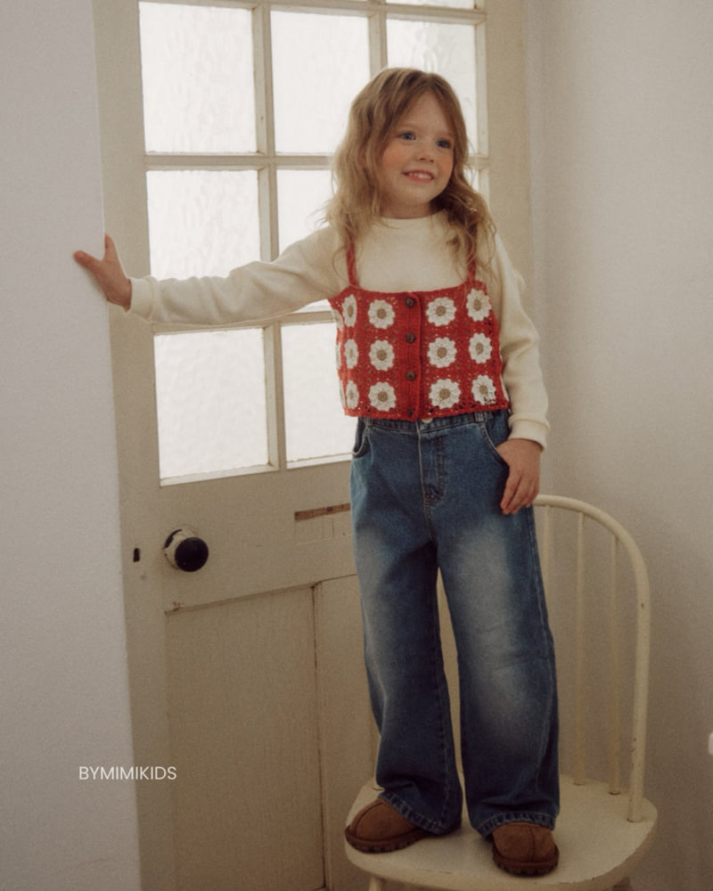 Bymimi - Korean Children Fashion - #magicofchildhood - Brushed Jeans - 5