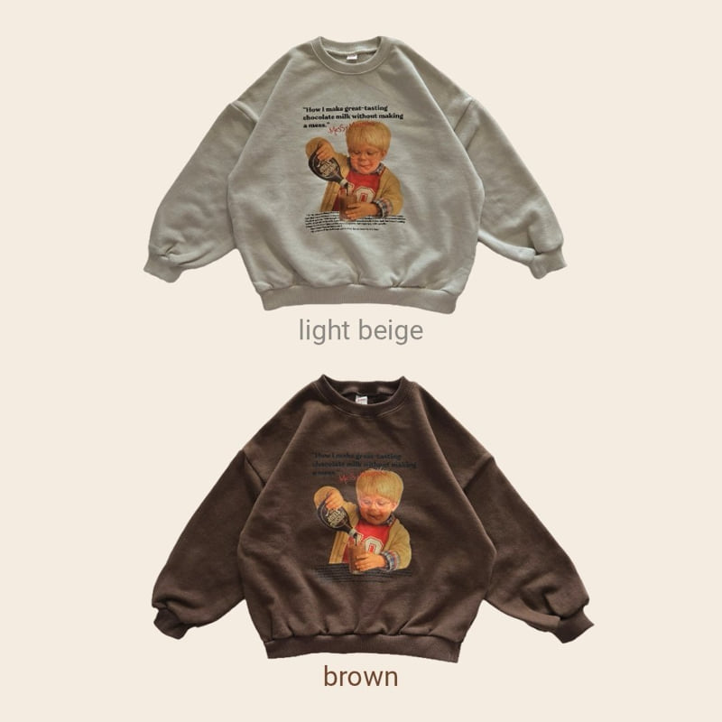 Bymimi - Korean Children Fashion - #magicofchildhood - Syrup Sweatshirt