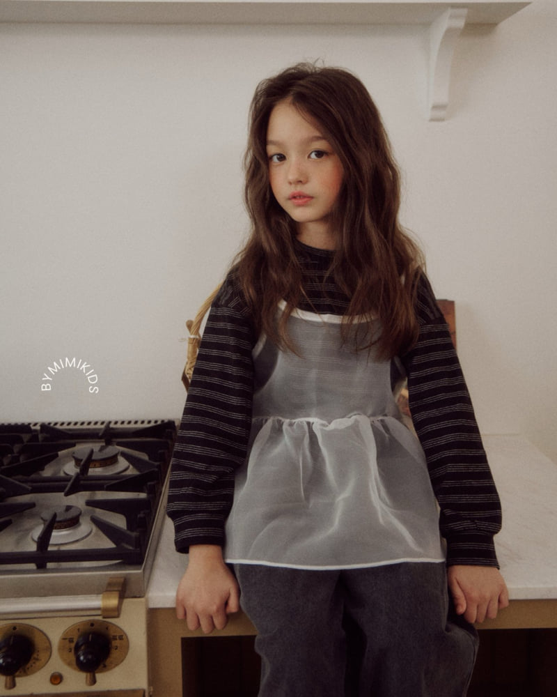 Bymimi - Korean Children Fashion - #minifashionista - Miu Stripe Tee - 11