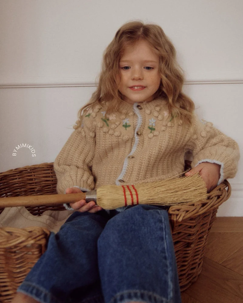 Bymimi - Korean Children Fashion - #minifashionista - Popcorn Cardigan - 7