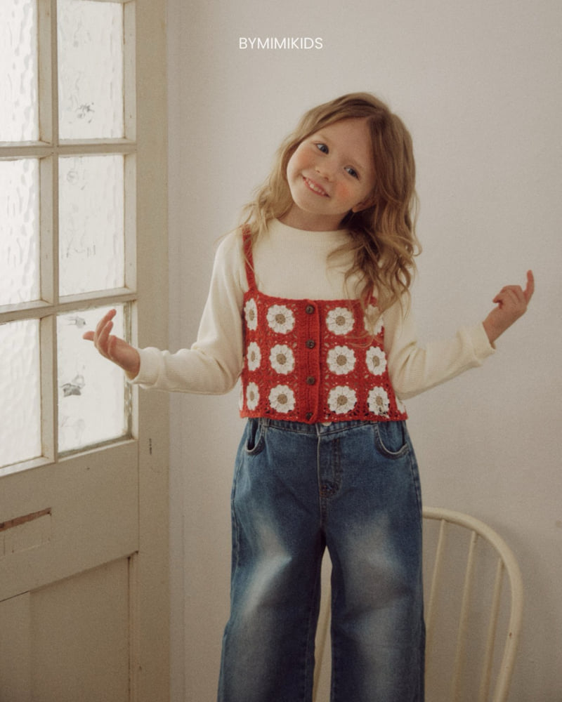 Bymimi - Korean Children Fashion - #minifashionista - Brushed Jeans - 6