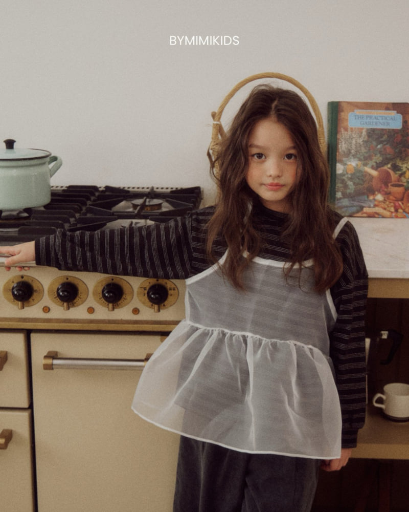 Bymimi - Korean Children Fashion - #prettylittlegirls - Miu Stripe Tee - 12
