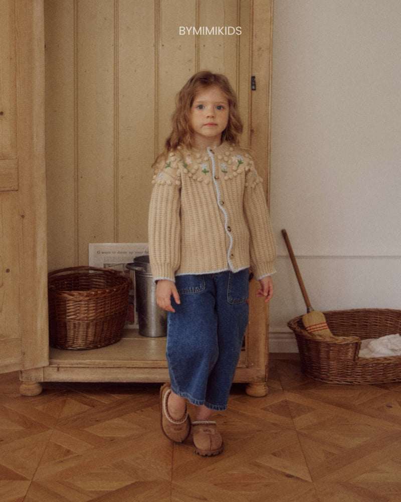 Bymimi - Korean Children Fashion - #prettylittlegirls - Popcorn Cardigan - 8