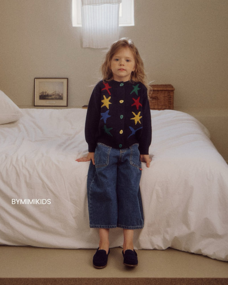 Bymimi - Korean Children Fashion - #stylishchildhood - Star Cardigan - 8