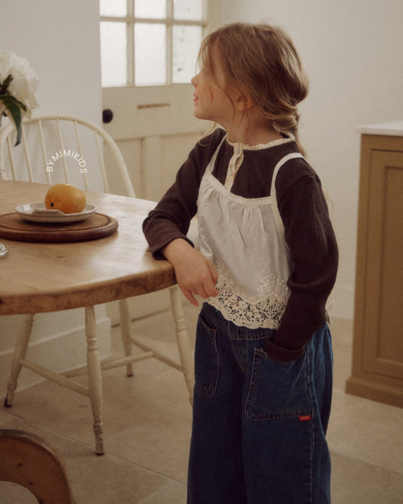 Bymimi - Korean Children Fashion - #stylishchildhood - Layered Sleeveless - 6