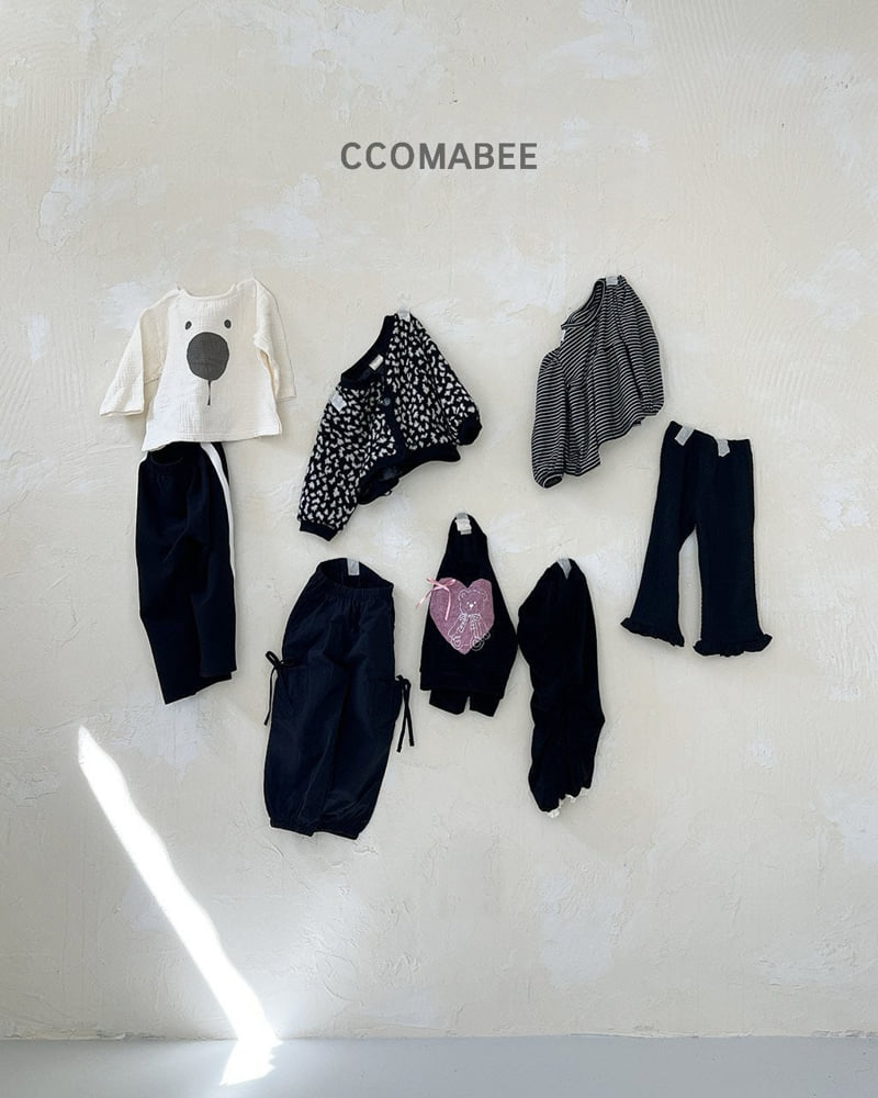 Ccomabee - Korean Children Fashion - #designkidswear - Terry Heart Set - 2