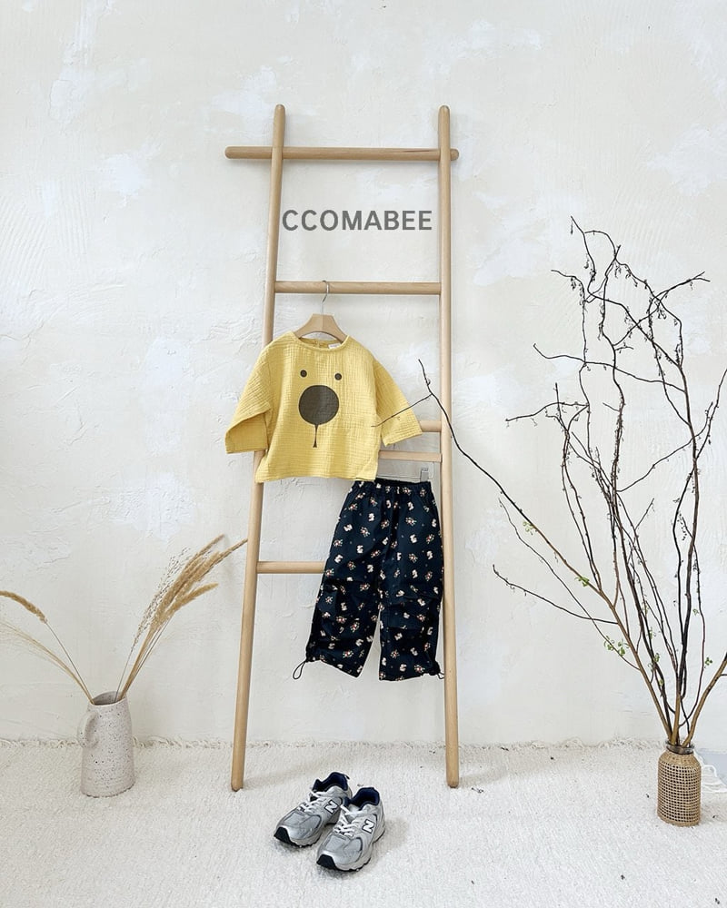 Ccomabee - Korean Children Fashion - #fashionkids - Bear String Pants - 2