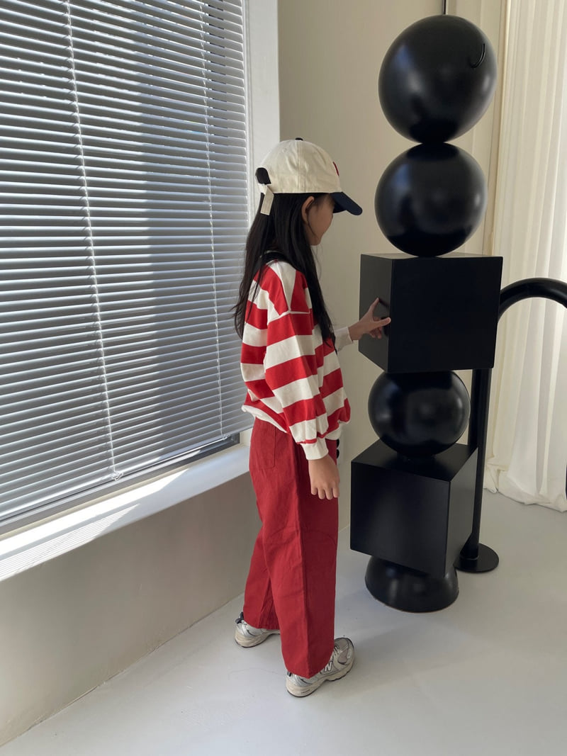 Ccomabee - Korean Children Fashion - #fashionkids - Striped Sweatshirt - 8