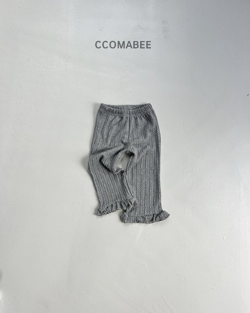 Ccomabee - Korean Children Fashion - #littlefashionista - Hippie Frill Pants - 2