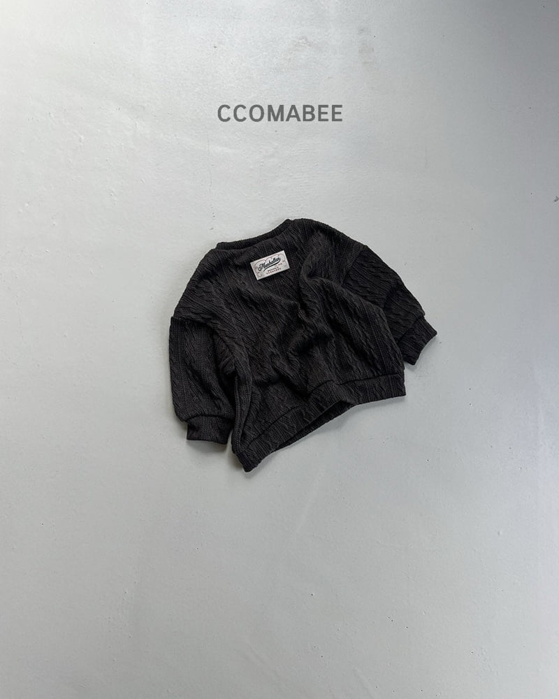 Ccomabee - Korean Children Fashion - #minifashionista - Label Knit Sweater - 3