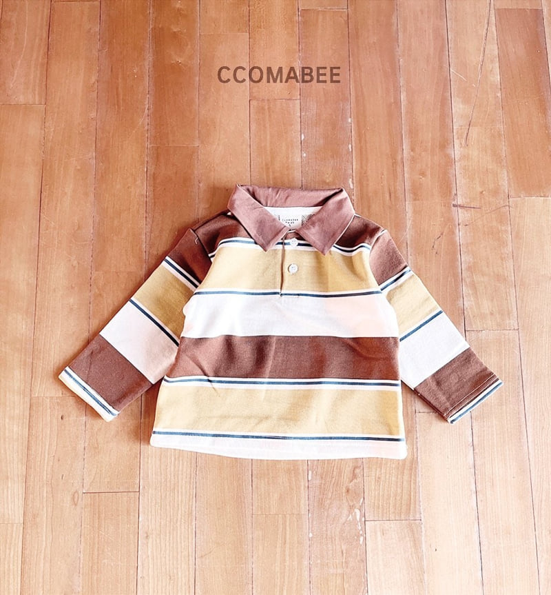 Ccomabee - Korean Children Fashion - #prettylittlegirls - Rugby Tee - 3