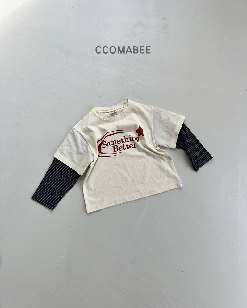 Ccomabee - Korean Children Fashion - #toddlerclothing - Layered Tee - 4